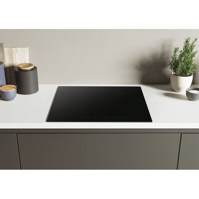Placa de cocina de inducción ROSIERES RI642CBB - 4 vestíbulos - 7 200 W - L 60 cm