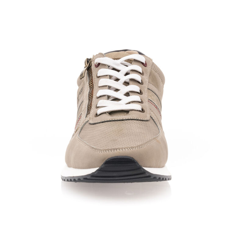 Zapatillas deportivas para hombre color beige.