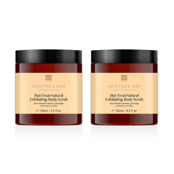 Dr. Botanicals Exfoliační tělový peeling Dvojbalení 2 x 120ml