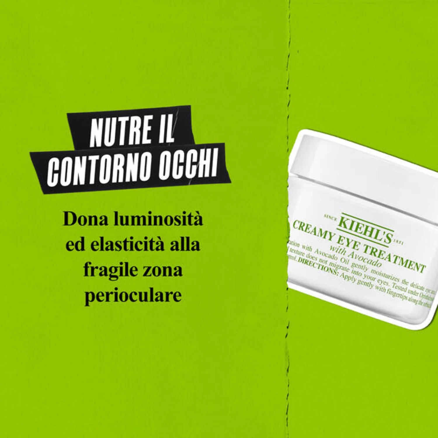 Labbra e Occhi Creamy Eye Treatment With Avocado - Contorno occhi idratante