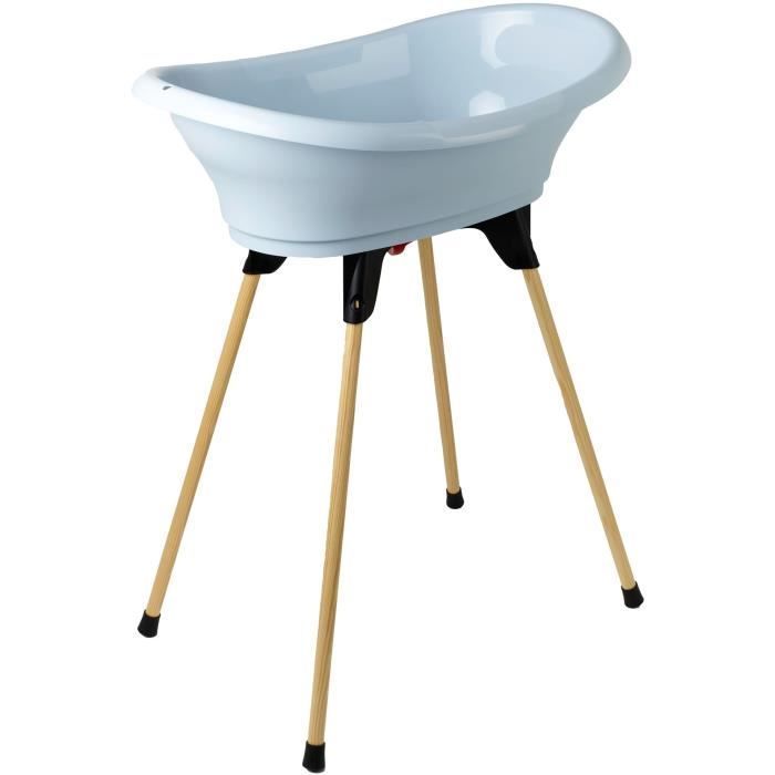 Kit de baño VASCO Blue Flower - 3 en 1 - 800*500*270 - Azul - THERMOBABY