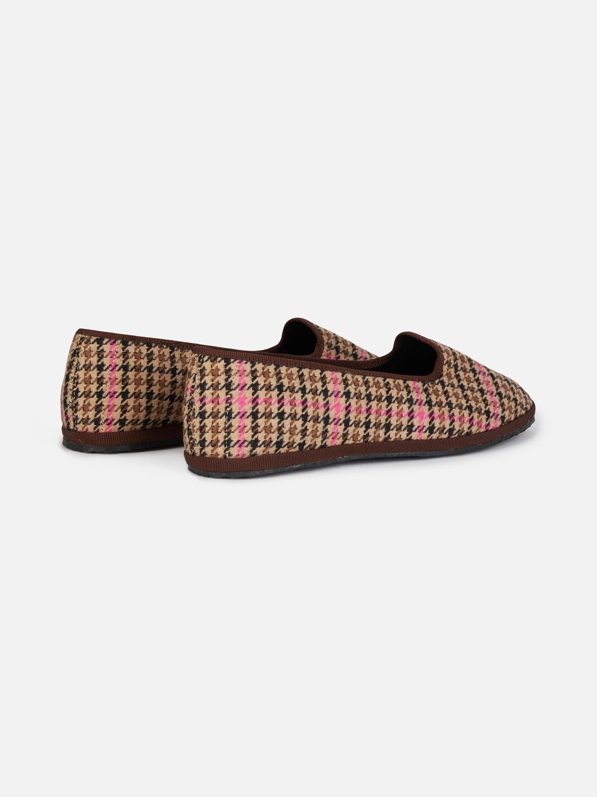 Dames mocassins met pied-de-pouleprint | MY CHALOM SPECIALE EDITIE