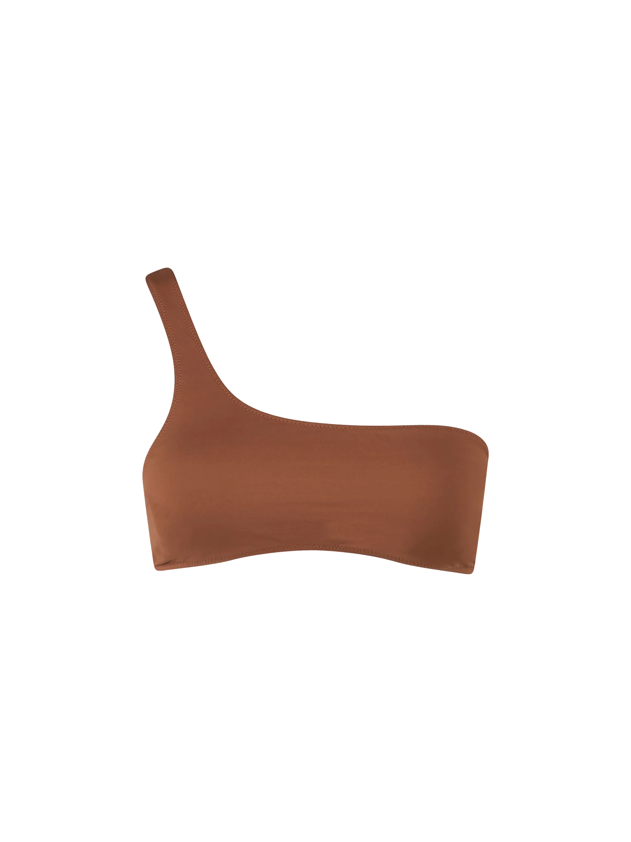 Celestine Brown Bralette met één schouder