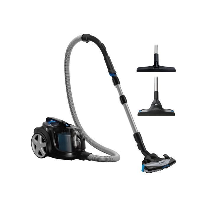 Aspiradora - PHILIPS - PowerPro Expert - Sin bolsa - 900 W - Negra (FC974109)