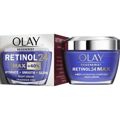 Olay Regenerist Retinol 24 Night Cream Kiinteyttävä Yövoide Hienojuonteiden Vähentäminen 50 ml 50 ml