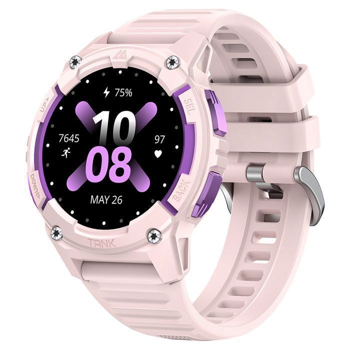 Montre Connectée Femme Appel SmartWatch de Fitness GPS KOSPET S2 Tracker d'Activit pour Android iOS Samsung XIAOMI iphone Rose
