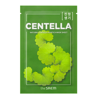 Saem Natural Centella Asiatica -kasvonaamio 1 kpl 1 kpl