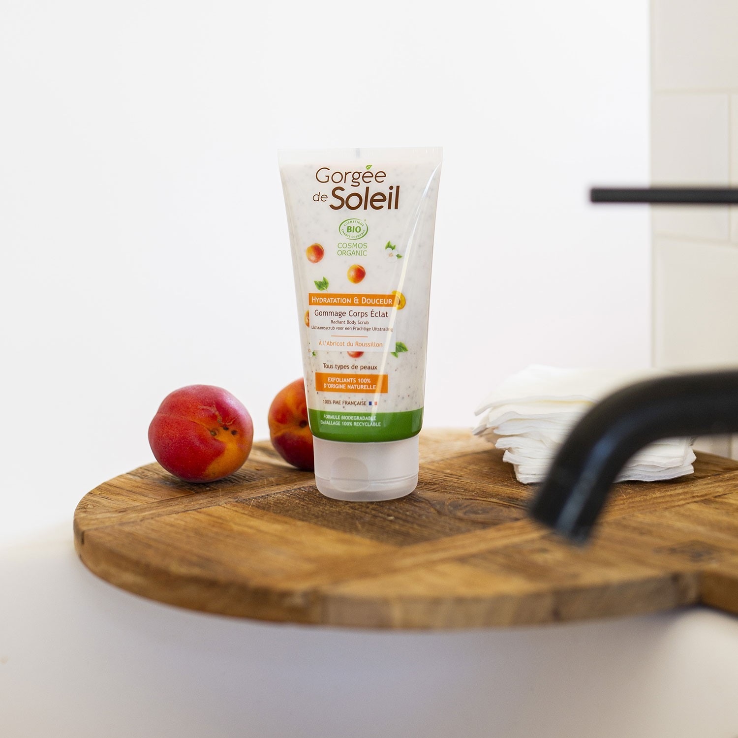 Gorgée de Soleil Gommage corps éclat - Certifié BIO COSMOS