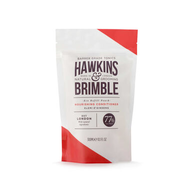 Hawkins & Brimble Nourishing Conditioner -täyttöpakkaus Elemi & Ginseng 300 ml