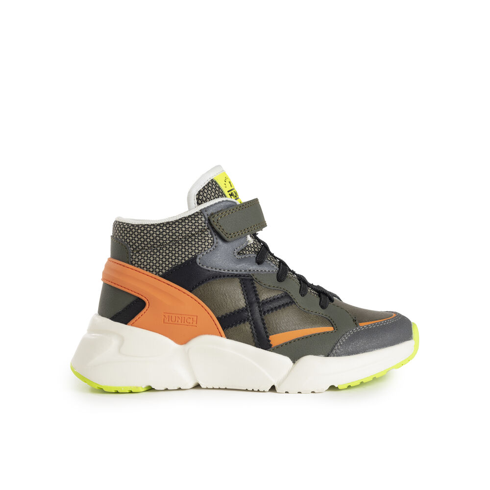  Munich Mini Track Boot Sneakers 8897021 Khaki Grön