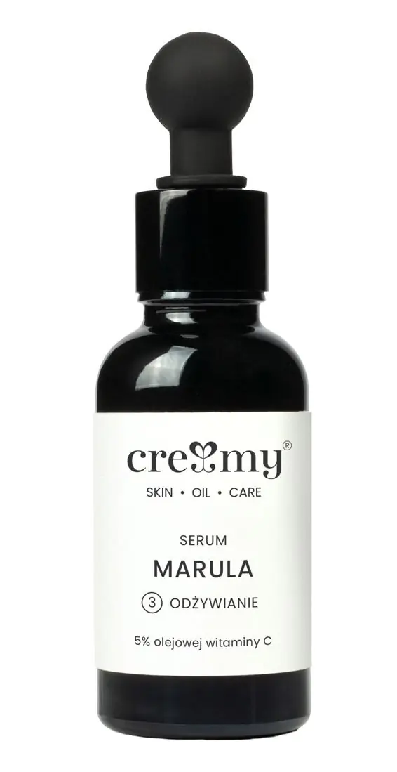 Creamy Marula Odżywcze serum olejowe do twarzy z wit. C 5% 30 ml