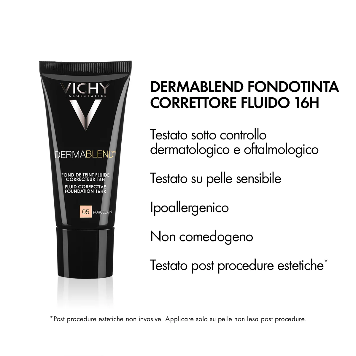 Viso Dermablend Fondotinta Correttore Fluido 16h - Fondotinta liquido