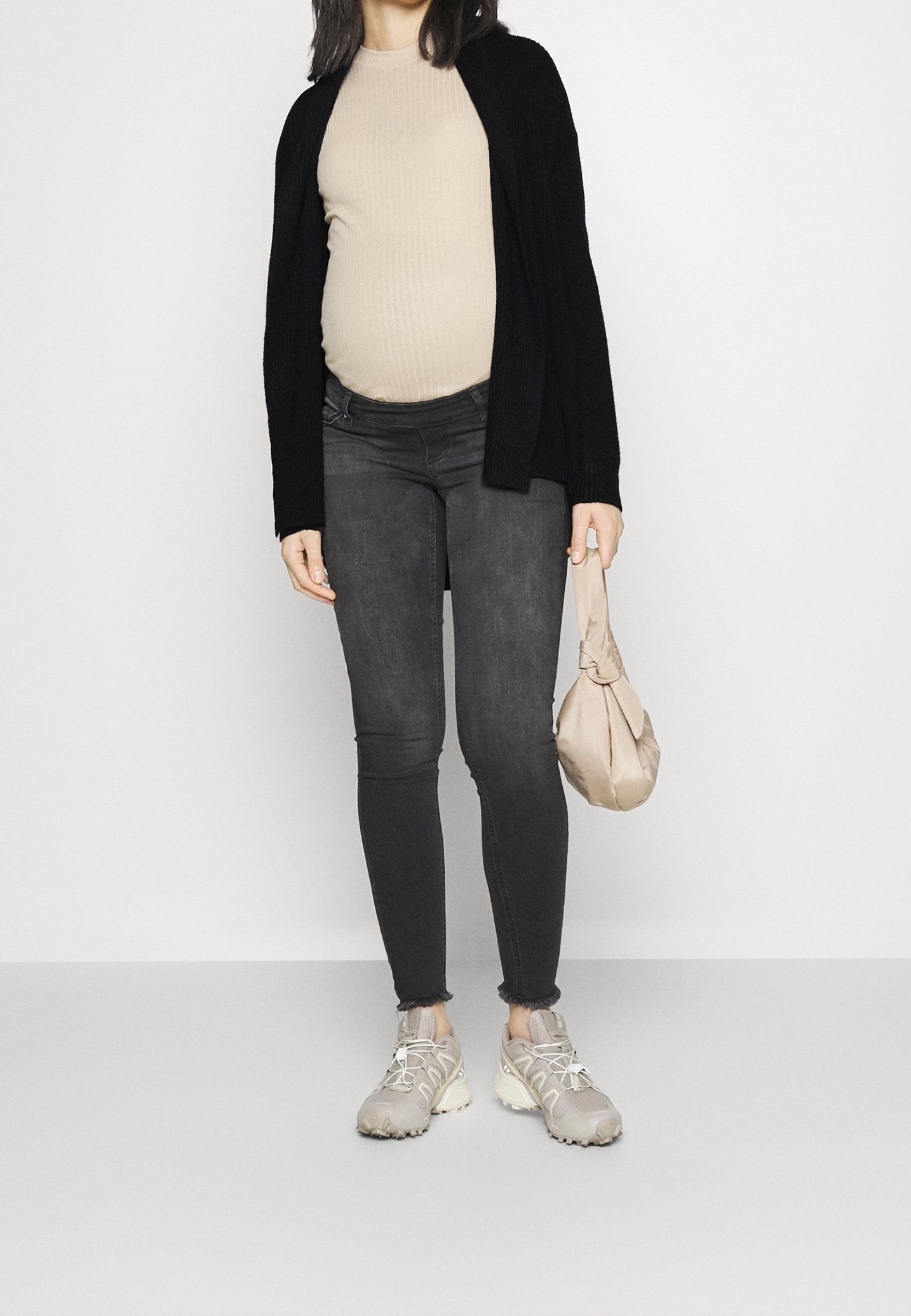 Gilet Anna Field MAMA - noir