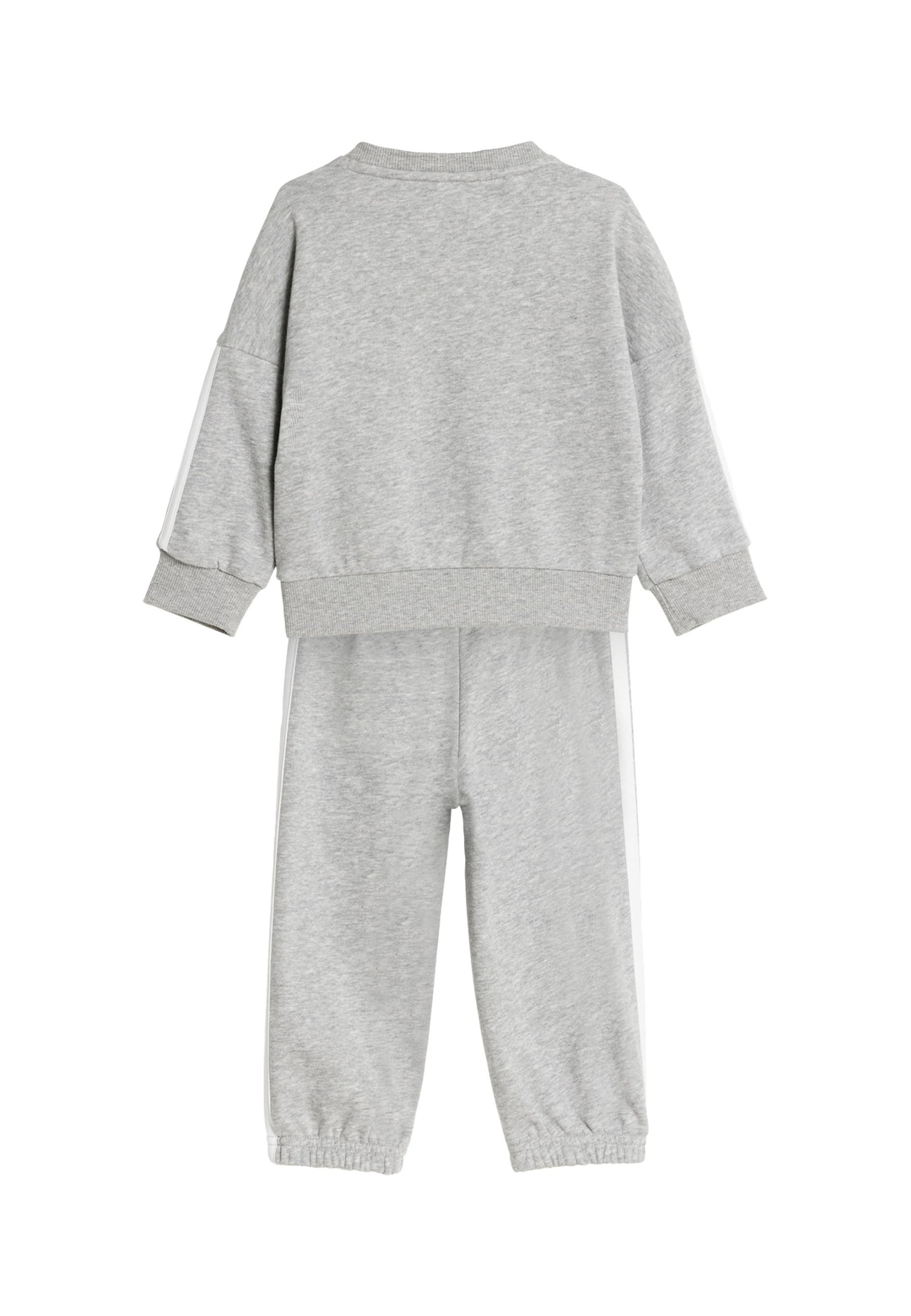 Ensemble bébé adidas Performance ESSENTIALS unisexe - Survêtement - gris chiné moyen et blanc