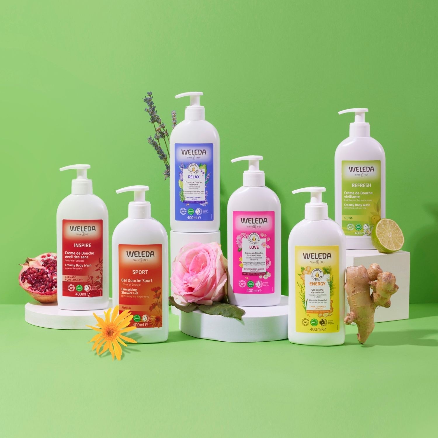Weleda Crème de douche vivifiante Citrus