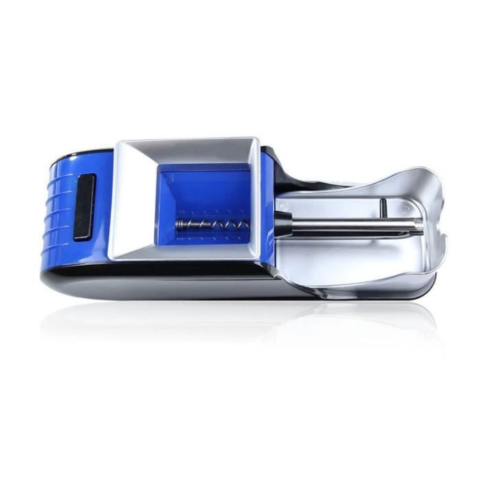 Máquina automática elétrica para enrolar cigarros, presente de Natal/Aniversário para homens/pais - AZUL