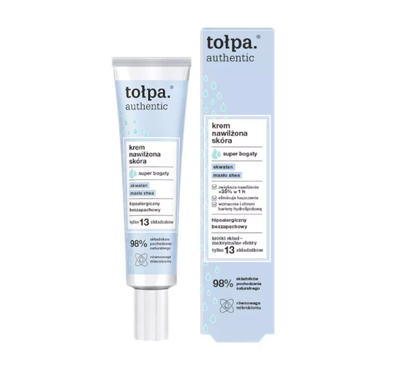 Tołpa Authentic nawilżona skóra super bogaty krem do twarzy 40ml