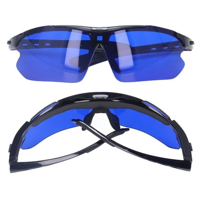 Óculos de golfe Zerone, óculos para localizar bolas de golfe, óculos de sol esportivos polarizados