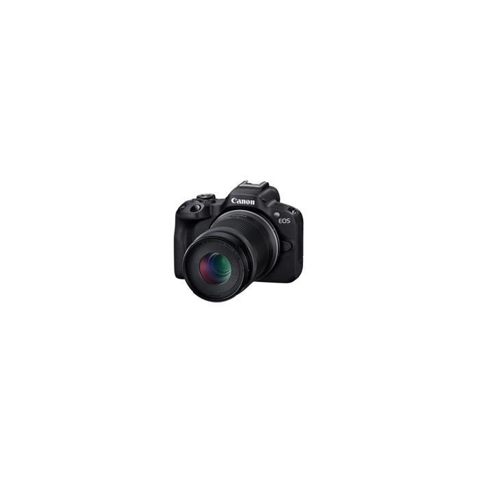 Canon EOS R50 musta hybridikamerapaketti