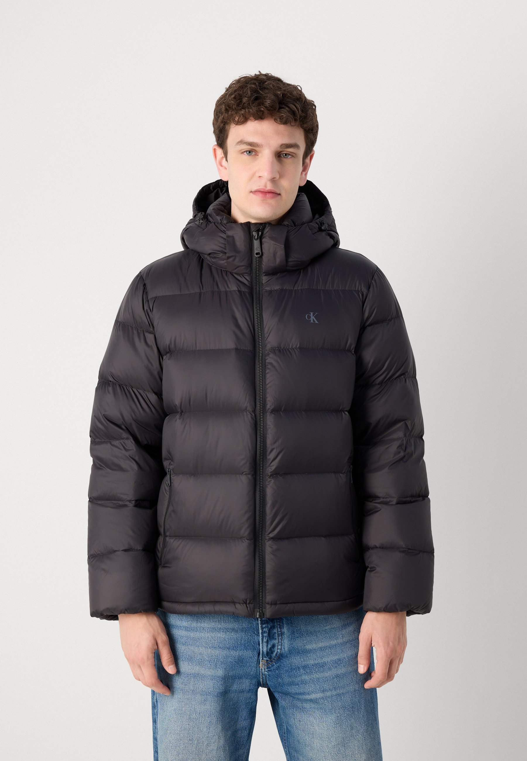 JACKET - Dunjakke - blackCalvin Klein Jeans