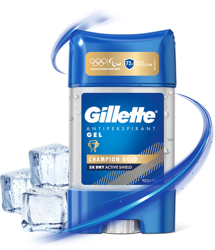 Gel Antitranspirante Gillette Champion Gold