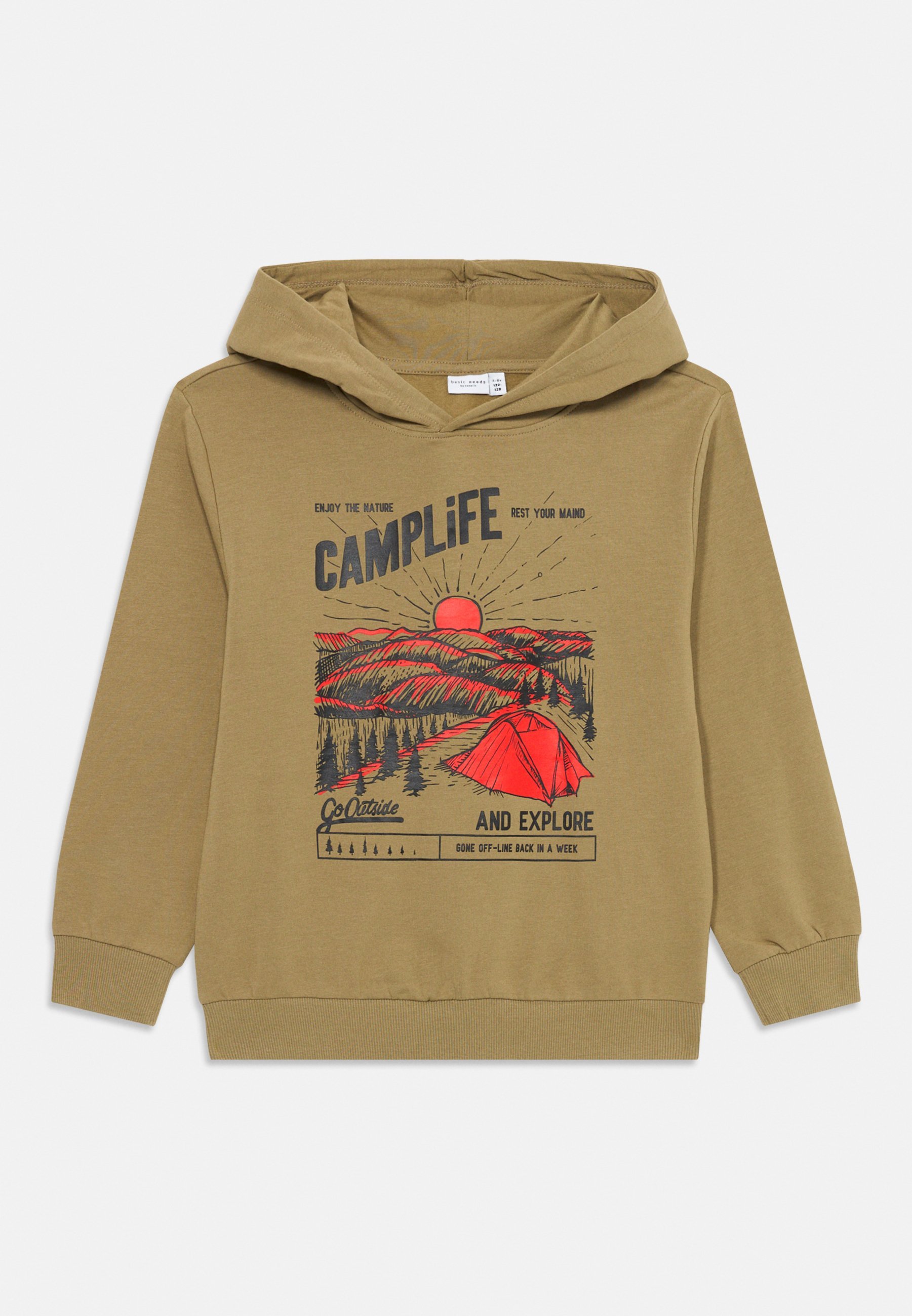 Nennen Sie es NKMVUGO - Hoodie - khaki