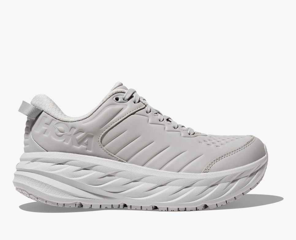 HOKA Bondi SR Harbor Mist / Lunar Rock