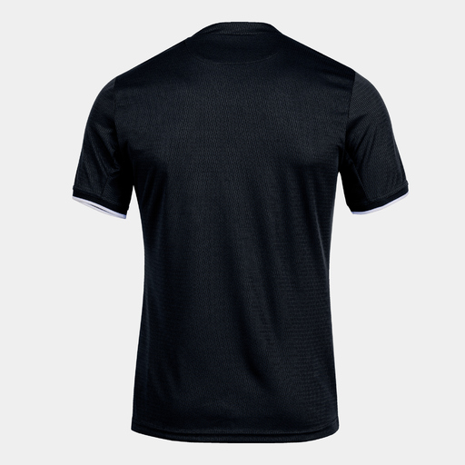 Joma Toletum IV Short Sleeve T-Shirt Black White