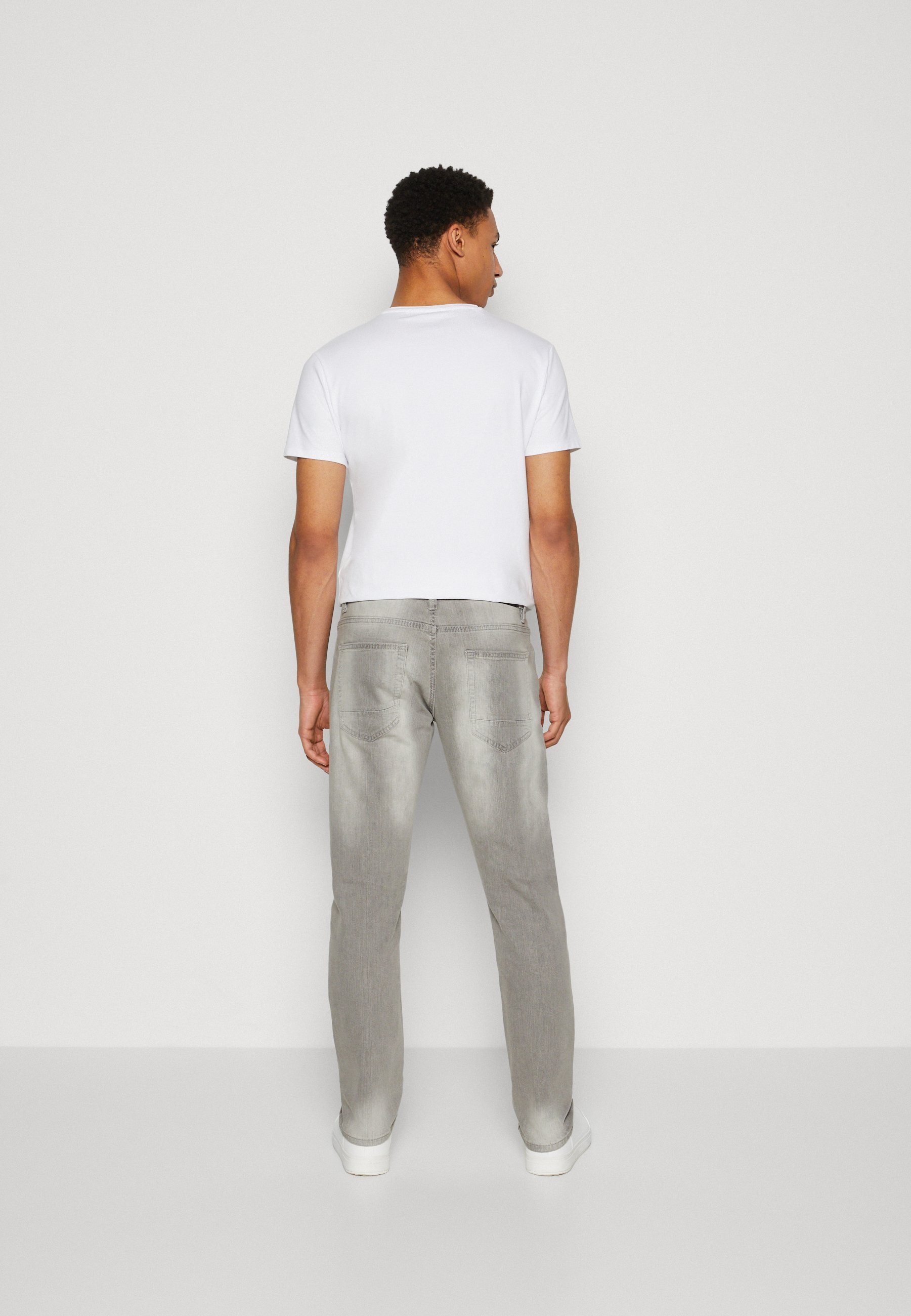 INDICODE JEANS Jean slim - gris clair