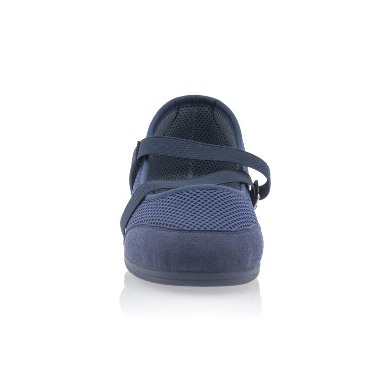 Zapatos cómodos para mujer, color azul.