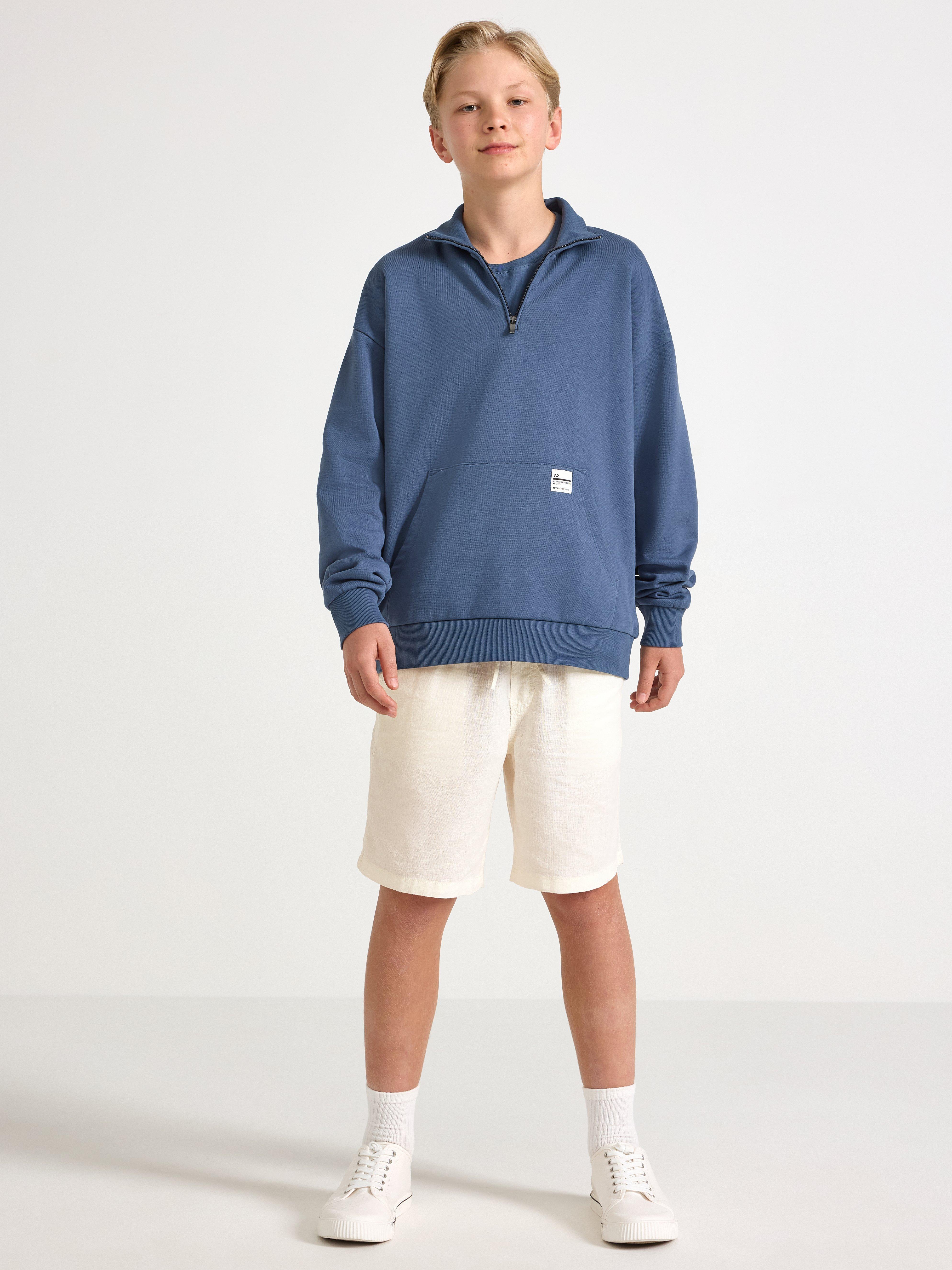 Shorts i linblanding i off-white