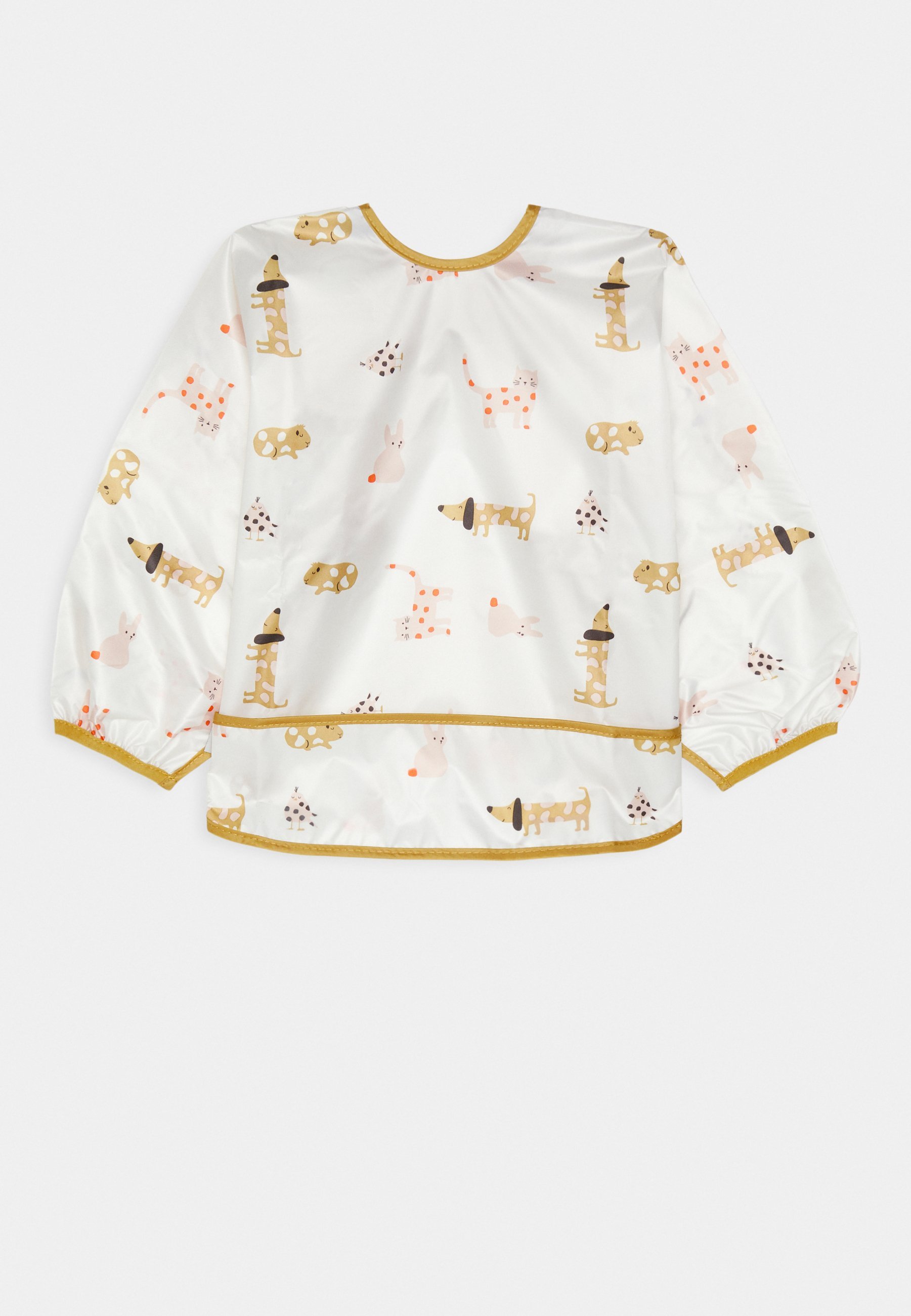 Lässig Slabbetje met lange mouwen Little Mateys 2-pack unisex - Slabbetje - rood