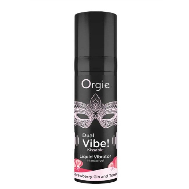 ¡Orgia de doble vibración! Vibrador líquido besable