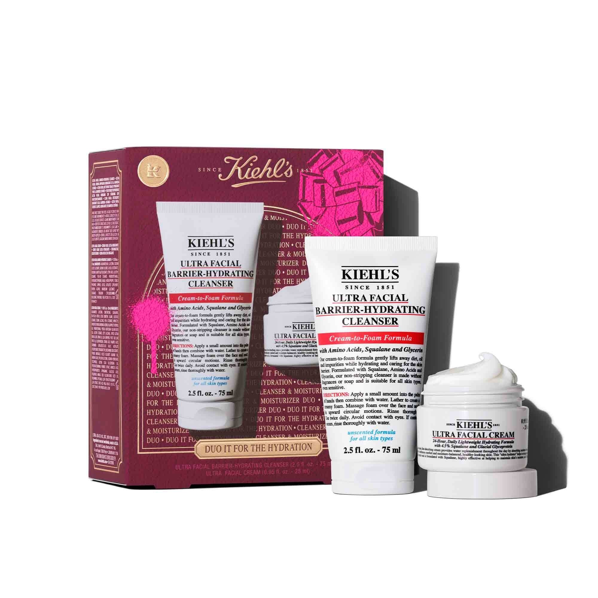 Detergenti & Esfolianti Cofanetto  HYDRATE ALL THE WAY - Cofanetto Idratante, Gel detergente viso, Crema viso giorno idratante
