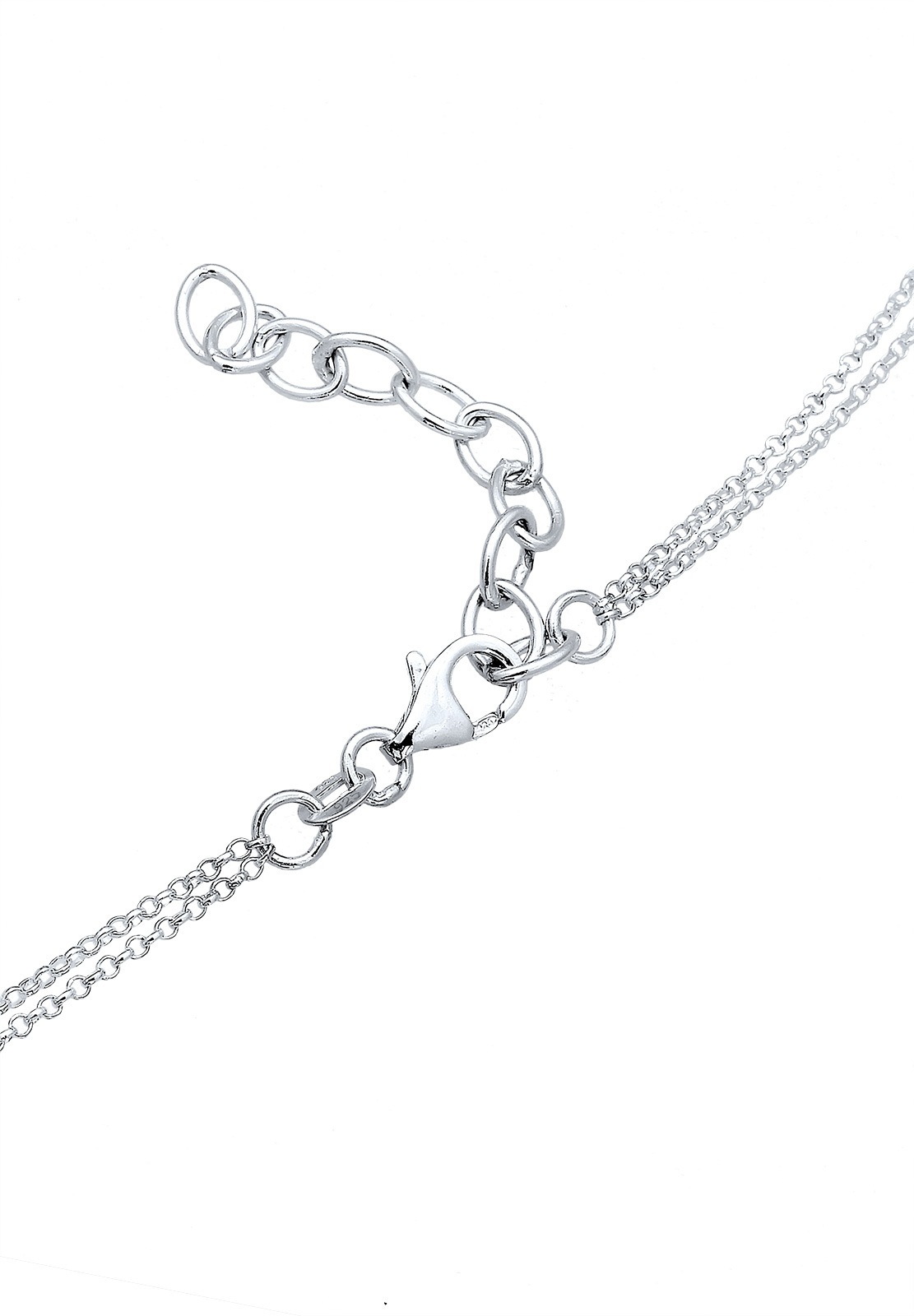 Elli Femmes Choker Infinité Éternité Tendance en Argent Sterling 925