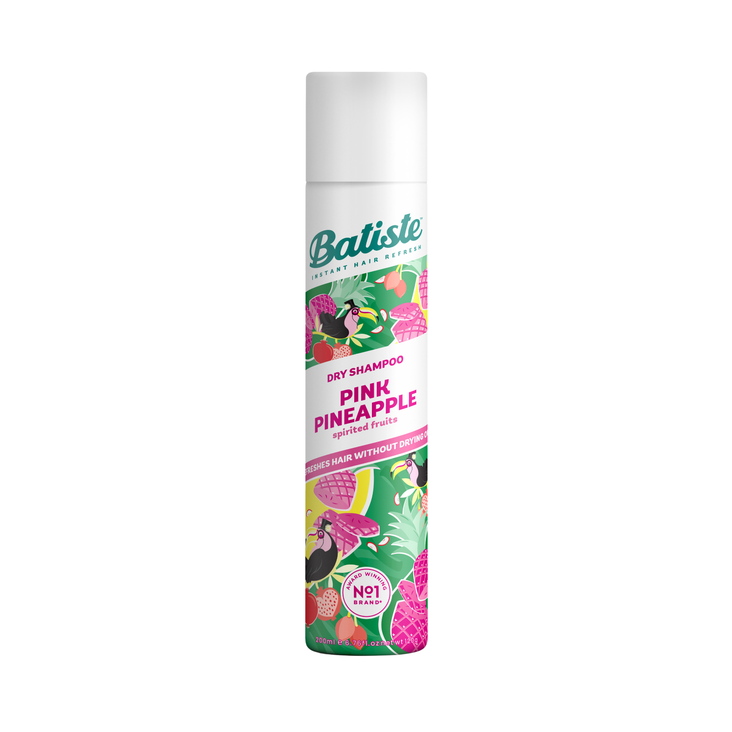 Shampoo secco Batiste all'ananas rosa - 200 ml