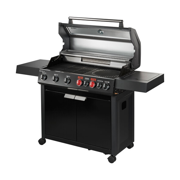 Parrilla de gas Boston Black Pro 6 SIKR Turbo II