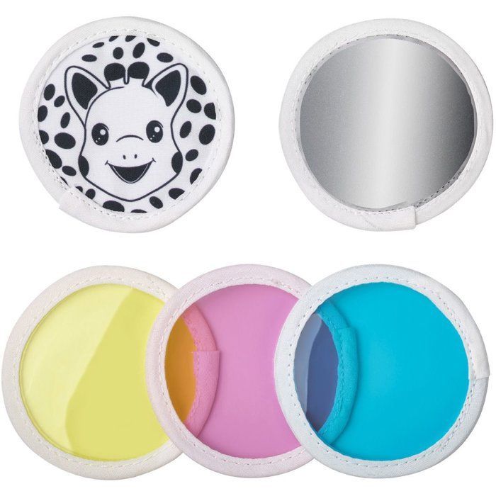 Brinquedo educativo infantil - Sophie, a Girafa - Espelho Mágico - 4 Lentes - Borracha Natural