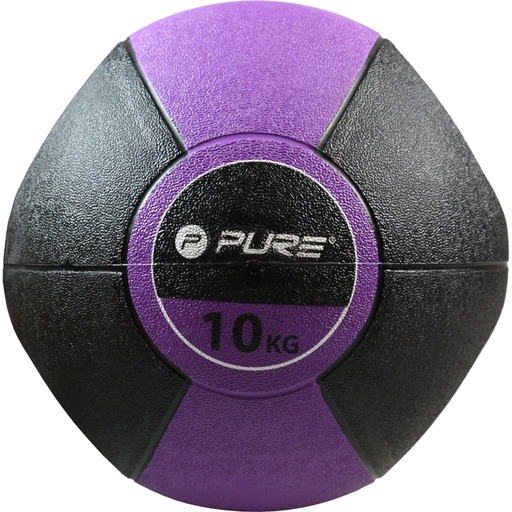  Pure2improve 10 kg medicinbold med håndtag