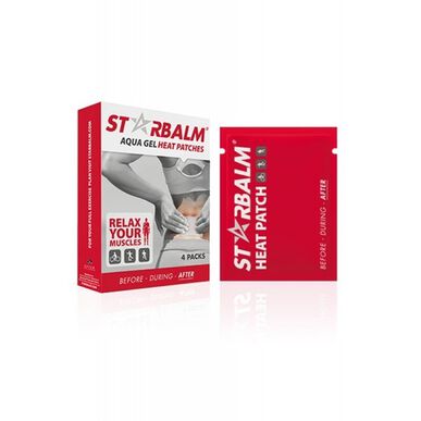Star Balm Hot Effect Plåster för Muskelvärk 4 enheter 4 enheter