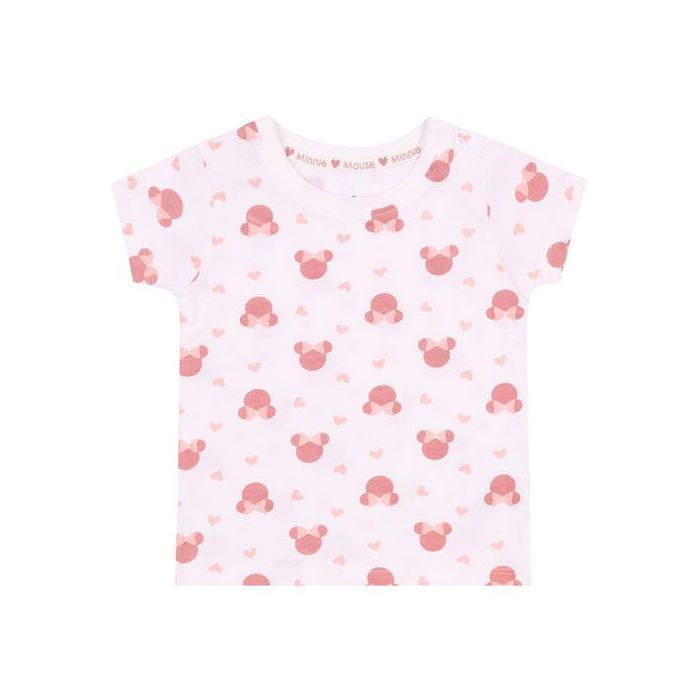 Conjunto de Minnie Mouse de Disney para bebés, suave y cómodo, de algodón, ideal para regalar. Talla 68 cm.