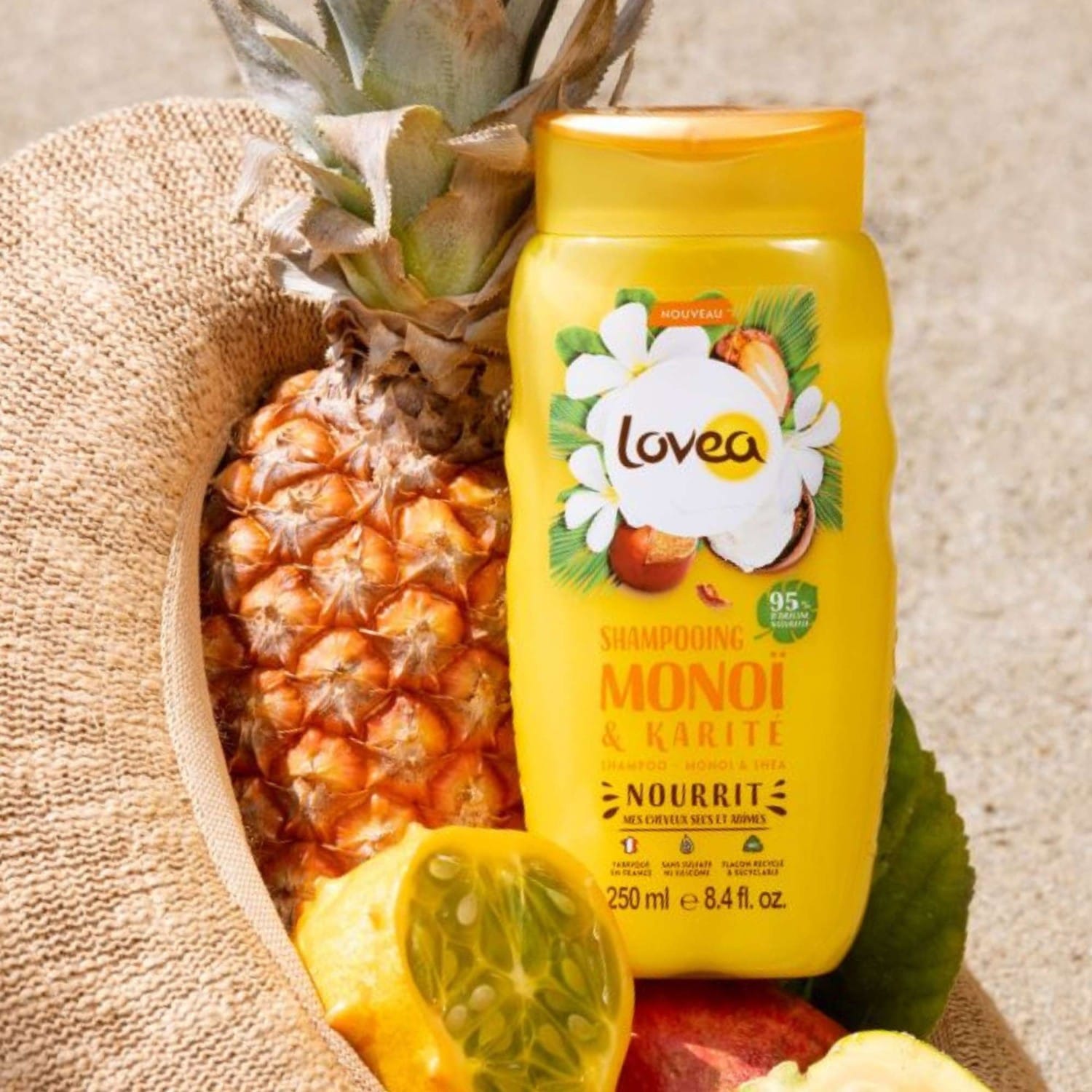 Lovea Shampooing Monoï & Karité