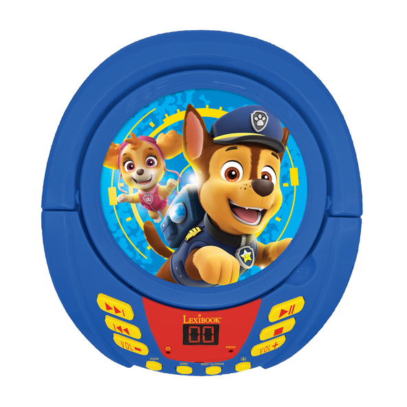 CD player Bluetooth® cu efecte luminoase de la Patrula Cățelușilor