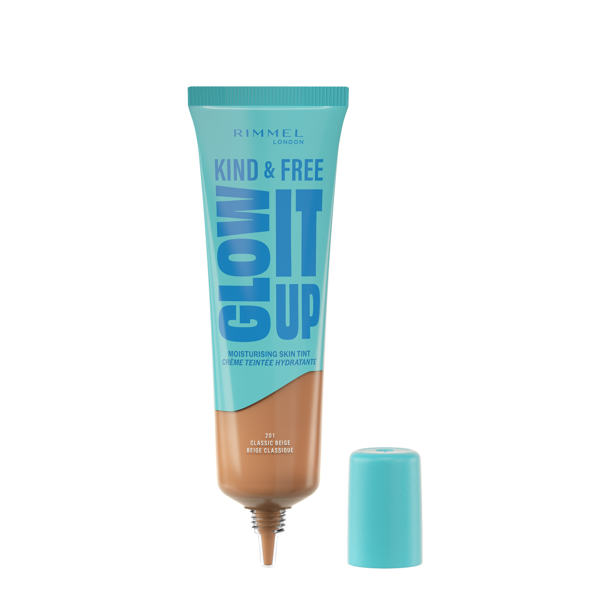 „Kind & Free Glow It Up“ drėkinamasis makiažo pagrindas Makiažo pagrindai