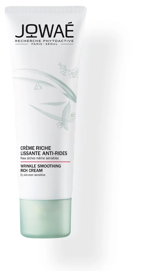 JOWAE Jowaé Rich Smoothing anti-rimpel gezichtscrème 40 ml. Verzachtende, verstevigende en voedende werking.