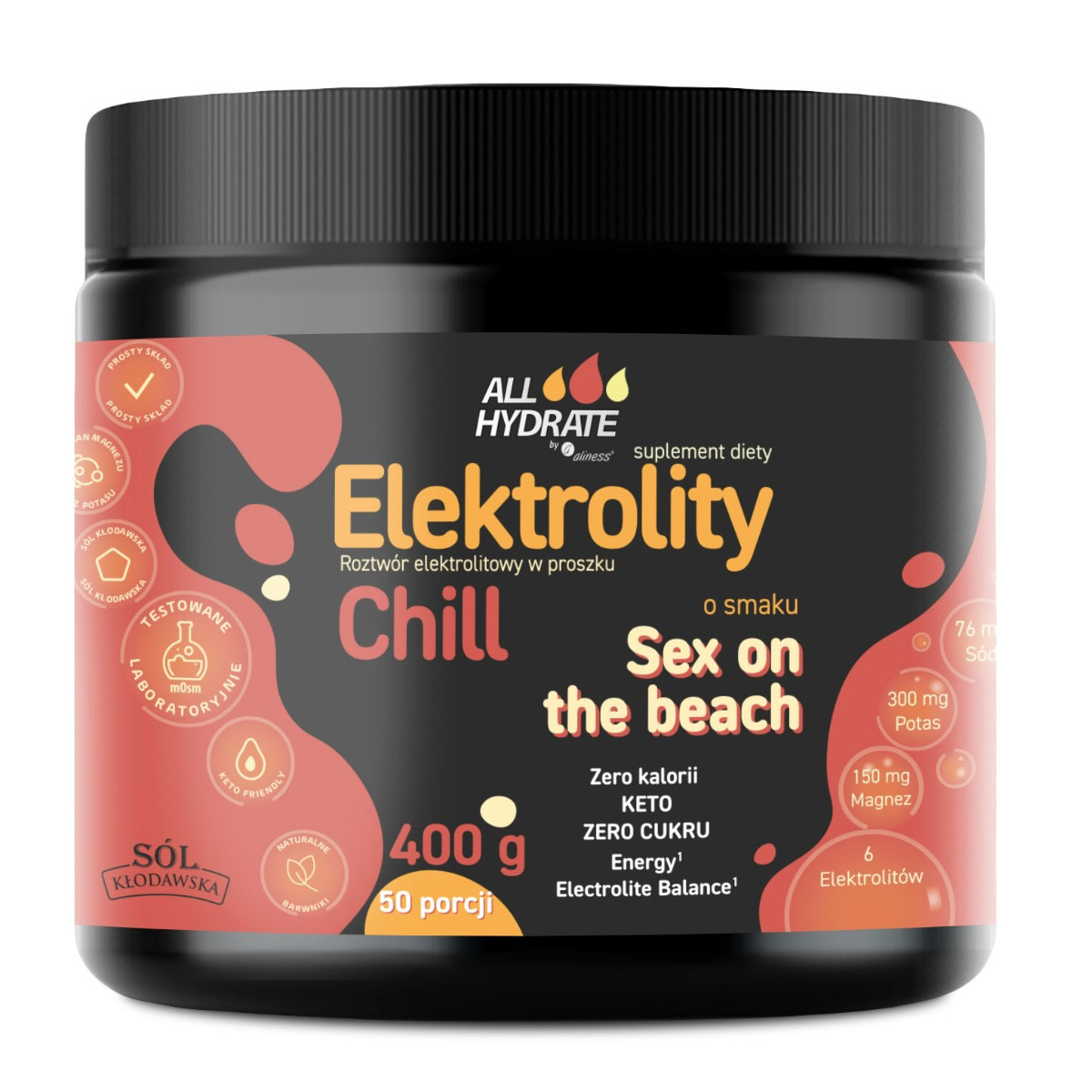 Aliness ALLHydrate Elektrolity CHILL Seks na plaži