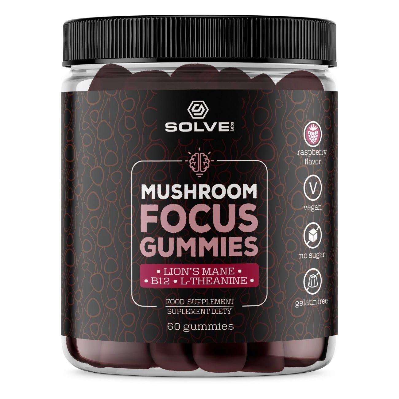 Solve Labs Mushroom Focus Gummie