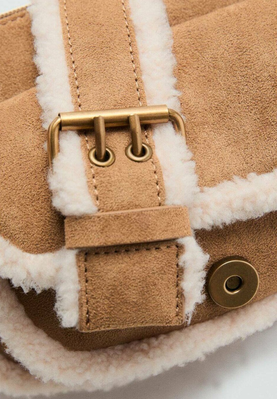Mango Kids KID - Crossbodytas - bruin