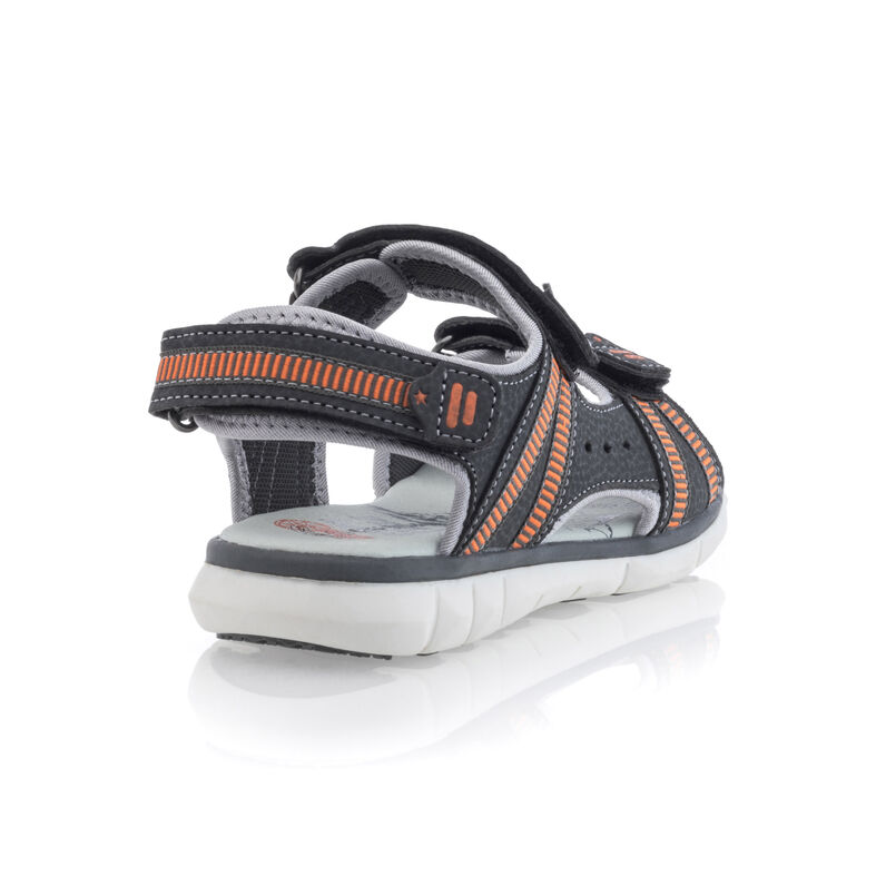 Blaue Jungen-Sandalen / Zehenfreie Schuhe