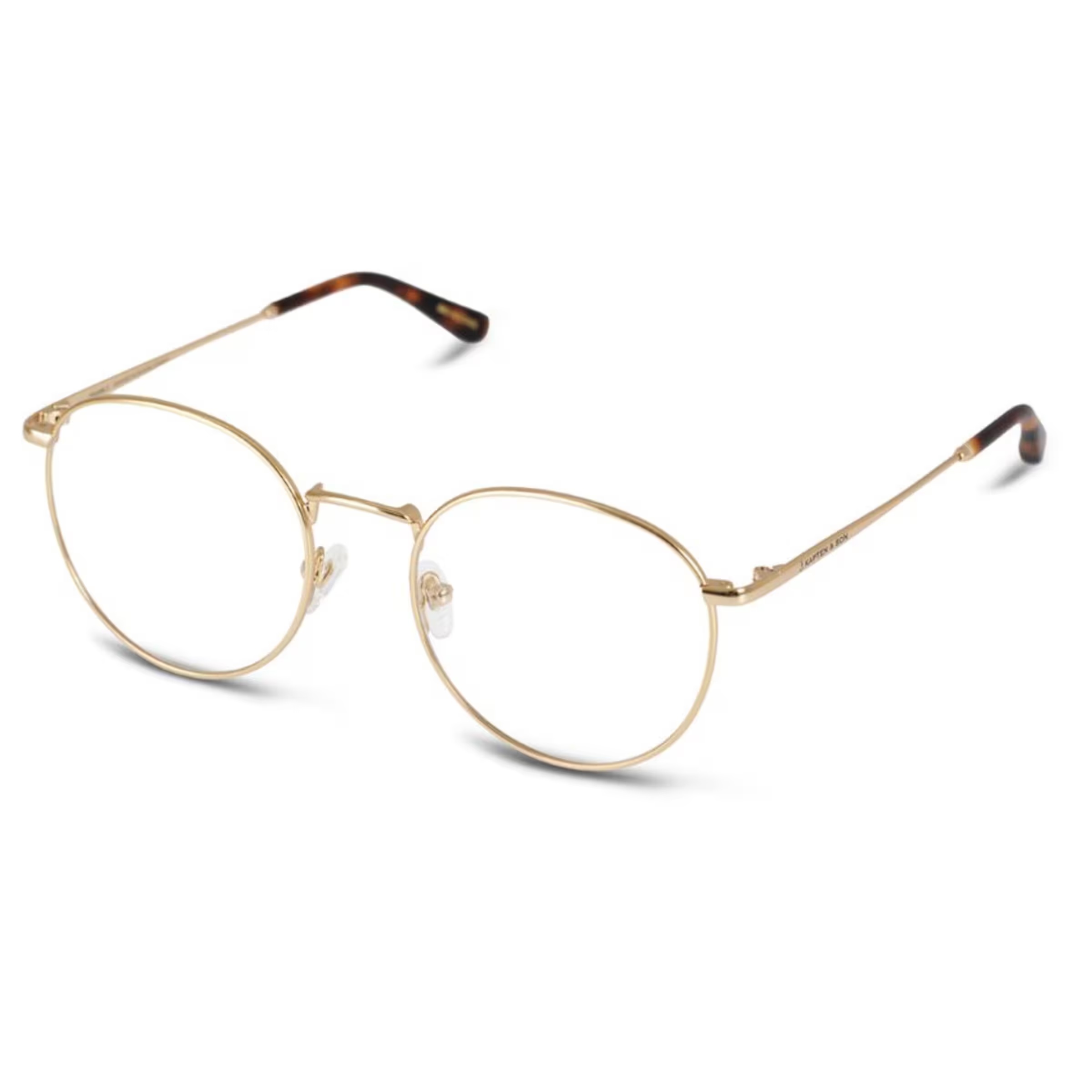 Londres Large Matt Gold avec verres correcteurs